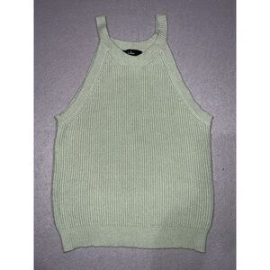 Lulus Mint Green Knit Tank BOHO Hippie